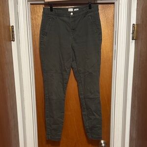 A New Day Stretch Army Green Pants Sz 10